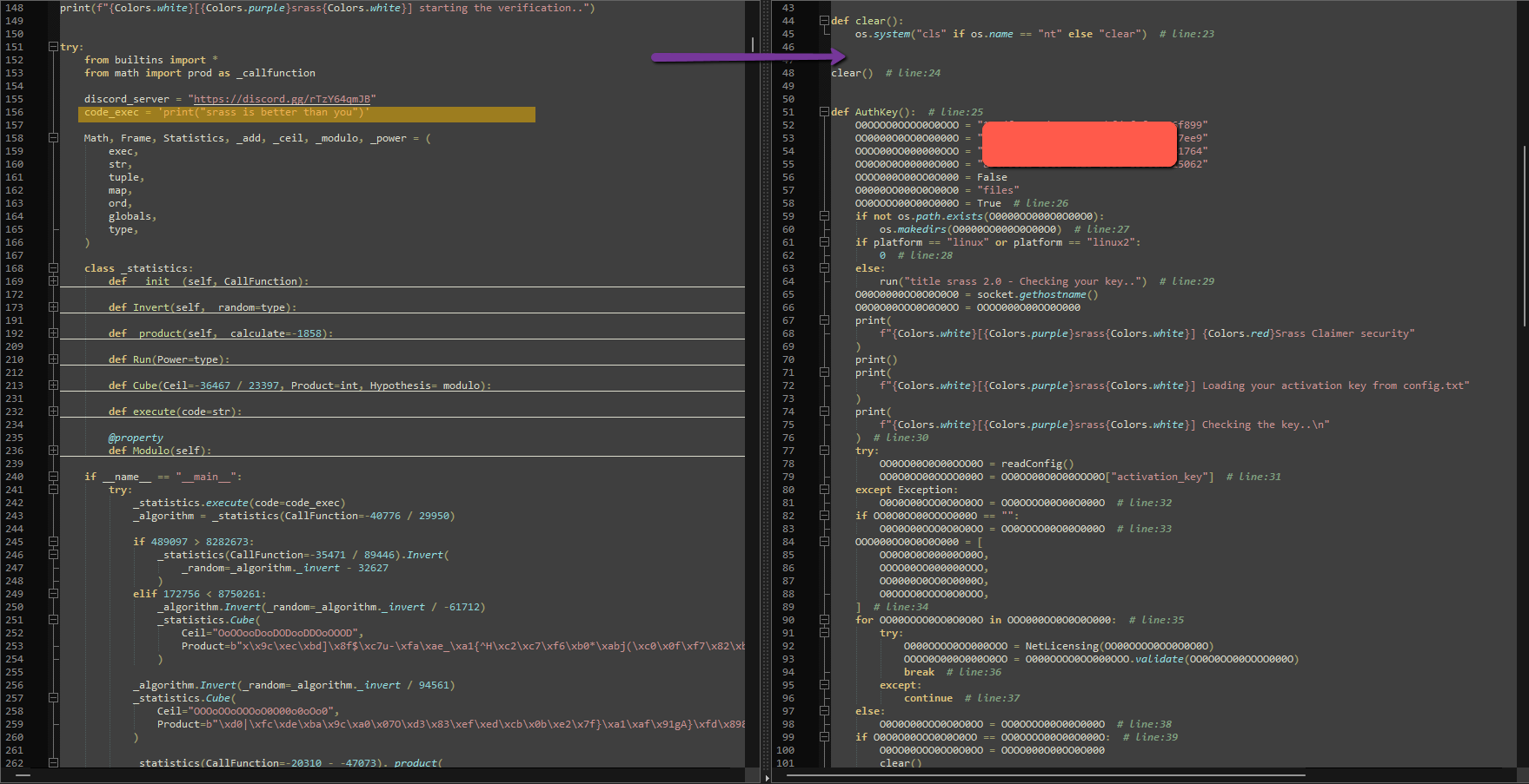 Decrypt python files